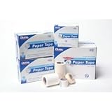 Dukal P210 Paper Tape, Non-Sterile, 2" W x 10 yd. L (6 Boxes of 12) (Pack of 72)
