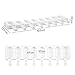 Ice Cream Maker Molds, Horuhue Mini Classic Shape Silicone Mold Popsicle Moulds for Ice Cream Pops with Popsicle Sticks