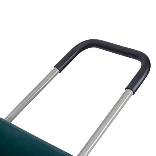 Dual Wheelbarrow Garden Cart Utility Cart Outdoor, Heavy-Duty Steel Frame, Suitable for Patio, Warehouse, and Farm