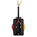Partsam LED Trailer Fender Lights, Dual Face LED Marker Clearance Lights Assembly, Pre-wired dual light, Amber and Red, fender-mount bracket, Left Part(2Pack)