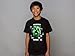 Jinx Official Licensed Minecraft Creeper Inside Boys T-shirt Black
