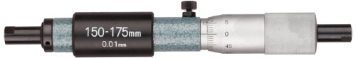 Mitutoyo 133-147 Tubular Vernier Inside Micrometer, 150-175mm Range, 0.01mm Graduation, +/-0.005mm Accuracy