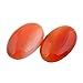 Assorted 12pcs 20x15mm Gemstone Oval Teardrop Randow Color CAB Cabochon Beads Healing Crystal Stone Wholesale for Jewelry Making (The Beads are Without Holes)