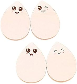 Schoolsupply 4pcs cute smile note, drop post stickers note stationery office supplies