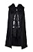 Crystal Dew Jon Snow Costume Cosplay Knights Watch Costume Cape for Men and Kids