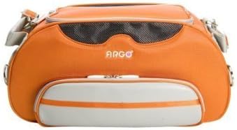 Argo Aero-Pet Airline Approved Pet Carrier Color: Orange, Size: Small by Teafco