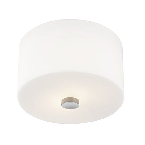 MITZI HUDSON VALLEY LIGHTINGH146502-PN Sophie Ceiling Fixtures, 3-light, 60W, Polished Nickel Finish, Opal Acid Etched Glass (12''W x 4''H)