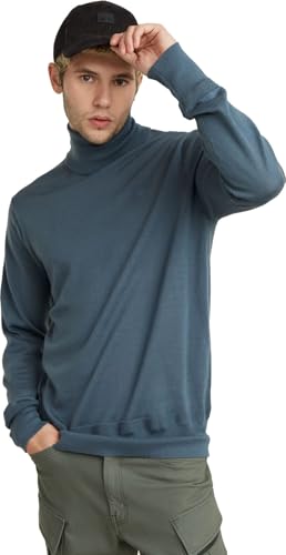 G-STAR Uomo Premium Core Turtle Knitted Sweater, Blu (avio D25177-D847-1820), XS