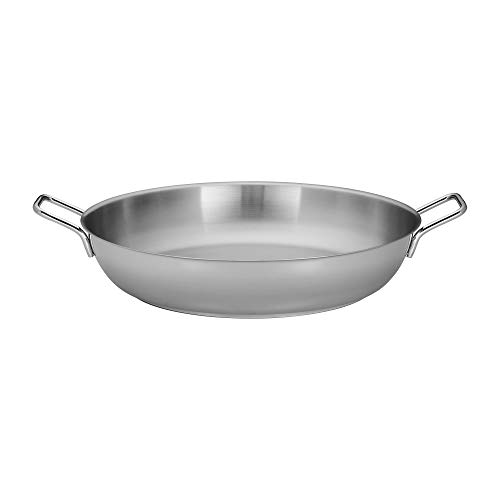 Demeyere Resto Paella Pan, 14.8 qt.