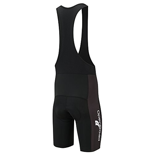 Men's Gel Padded Bib Cycling Shorts Anti-Bacterial Road Bike - OpenRoad (XL)