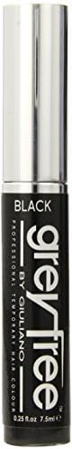 Greyfree Instant Hair Color Touch Up, Black, 0.25 Ounce by Greyfree