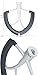 Gvode Flex Edge Beater Works with KitchenAid Bowl-Lift Stand Mixer 6 quart-Flat beater with silicone edge