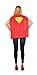 DC Comics Super-Girl T-Shirt With Cape Costume