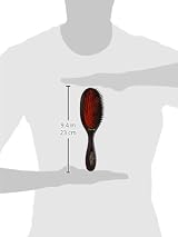 Mason Pearson Sensitive SB3 Pure Bristle Hair Brush with Cleaning Brush view 5