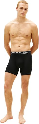 Uomo Slip Boxer Confezione da 3 in Cotone Elasticizzato, Multicolore (Blk/Time Cobalt/Lght Cast), M
