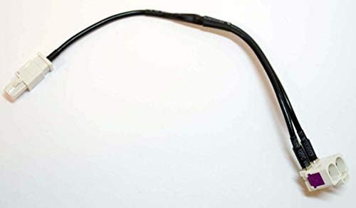 Autodily - FAKRA Y Splitter Seat RCD RNS 510 310 315 Radio Antenna Aerial Adapter
