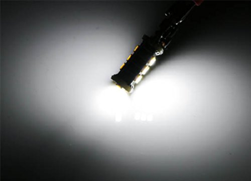 iJDMTOY (2) CANbus Error Free HID White 7440 CREE LED Bulbs for 2012-2015 Volkswagen Passat Daytime Running Lights