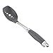 Anolon SureGrip Dishwasher Safe Nonstick Mini Spoon/Soup Kitchen Tools, 13.25 Inch, Gray