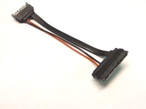 Slimline 13 pin SATA Male to 22 Pin SATA Female Cable Adapter-III