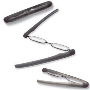 PODREADER Lesebrille Lesehilfe und Etui in Einem, der neue Trend, klappbar, faltbar, platzsparend, von +1,00 bis +3,00 Dioptr