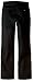 Nautica Big Boys' Uniform Flat Front Pant, Black, Large/16