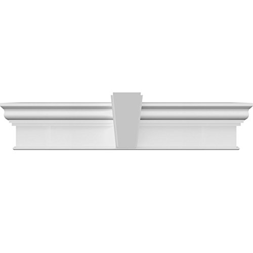 Endurathane Craftsman Crosshead w/Deco Keystone, 84" Bottom Width x 92 1/2" Top…