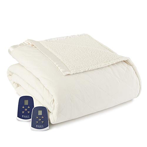 Shavel Home Products Micro Flannel Reversible Sherpa