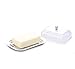 Mercier Stainless Steel Butter Dish (See-Through Lid)