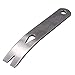 NaisiCore Pocket Pry Bar Portable Stainless Steel Crowbar Utility Widgy Bar Tool Opening Lever for Bushcraft Survival