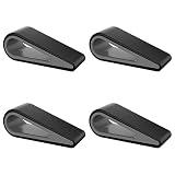 MoKo Universal Laptop/Computer Keyboard Stands,[4 Pack]Anti-Slip Silicone Tilting Wedge Riser Stable Kickstand,Ultra Compact Ventilated Tablet Stand Portable Elevation Feet for Notebook Keyboard-Black (Color: Gray)