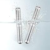 MS.DEAR Pack of 2, Improved Alkaline Water Sticks with Rounded Ends. Make High pH Alkaline Water at Home or on The go