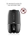 iTvanila Cool Mist Humidifiers, Ultrasonic Humidifiers, Air Humidifiers 2.7L Large Water Tank for Baby,Bedroom,Living Room,Office,Auto-Off Whisper Quiet
