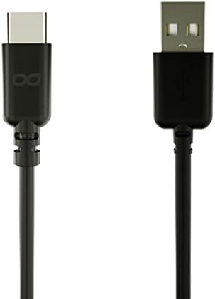 KwikBoost USB Type C to USB Type A Charge and Sync Cable for 2015 Apple MacBook, OnePlus 2, Nokia N1, Google Nexus 5X/6P, Google Pixel C, Lumia 950/950XL and More, 20 Inches (0.5 Meters) - Black