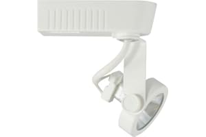 Direct-Lighting 50016 White MR16 Gimbal Ring Low Voltage Track Lighting Head