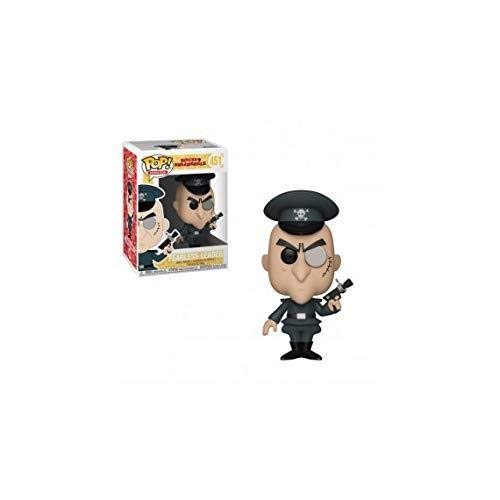 Funko Pop Animation: Rocky&Bullwinkle Fearlessleader Collectible Figure, Multicolor