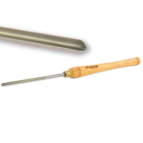 Hurricane Turning Tools, Woodturning Bowl Gouge, High Speed Steel, 1/2 Inches Flute (5/8 Inches Bar Stock) - Thumbnail 7