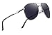 MERRY'S Mens Driving Polarized Sunglasses Coating Lens Driving Shades Classic Brand Sun glasses S8712 (Silver&Gray, 62)
