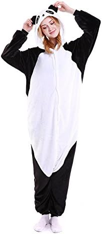 YACHUN Uinisex Adult Pajamas Onesie Kigurumi Cosplay Costumes Animal Jumpsuit Kong-Fu Panda-XL