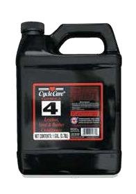 Cycle Care Formula 4 Leather Vinyl and Rubber Conditioner 1 Gallon (ea) for Motorcycles (04128)