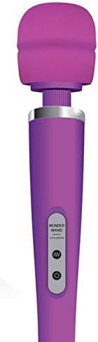 Great for Valentine's Day - New USB Rechargeable Premium Body Wand Massager + Includes a Free 1 Ounce Natural Soy Massage Candle