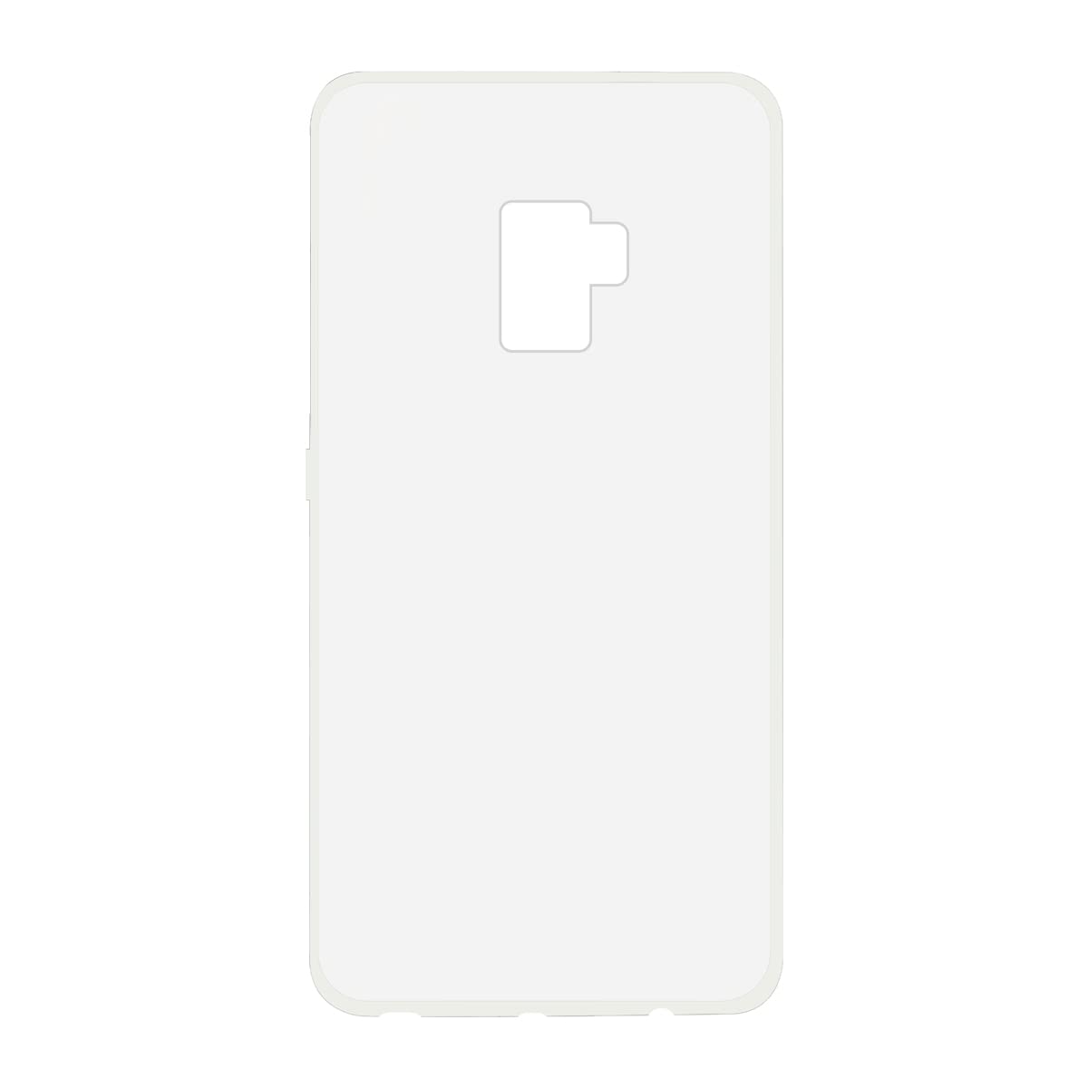 KSIX smart your tech Galaxy S9 Case, Semi-Rigid, Clear