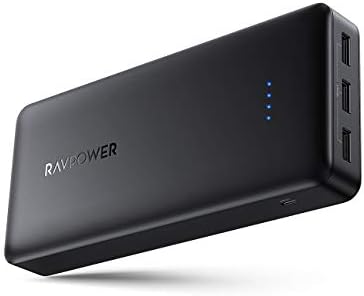 Portable Charger RAVPower 32000mAh Power Bank USB Battery Pack 3-Port