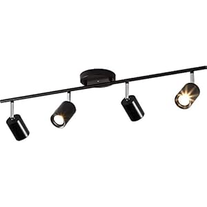 Moderne 4-lichts railverlichtingsarmaturen 4-weg GU10-fitting plafondspot flexibel draaibare lichtkop…