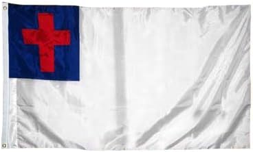 Christian Flag 6X10 Foot Nylon