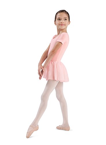 Vestido Tiffany con leotardo de manga corta Bloch