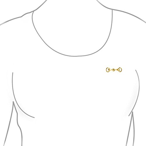 Simple-Equestrian-Gift-Double-Snaffle-Bit-Horse-Snaffle-Bit-Brooch-Pin-For-Women-14k-Gold-Plated-925-Sterling-Silver