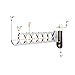 Wallniture Costa Wardrobe Closet Organization and Storage, Wall Mounted Clothes Hanger, 14.5 Inch Steel Chrome