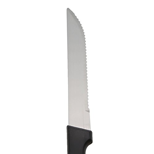 2 Seratted+Edge+Pointed+Tip+Stainless+Plastic+Restaurants