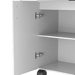 Paddie Salon Trolley Cart with Wheels, 2 Drawer