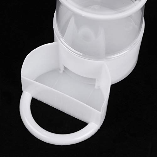 Qupida Bird Animal Occasionally Filing Waterer Clip for Aviary Parrot Crochet Cockatiel Non-Spoilers Bird Feeder Farm Equipment - Thumbnail 5